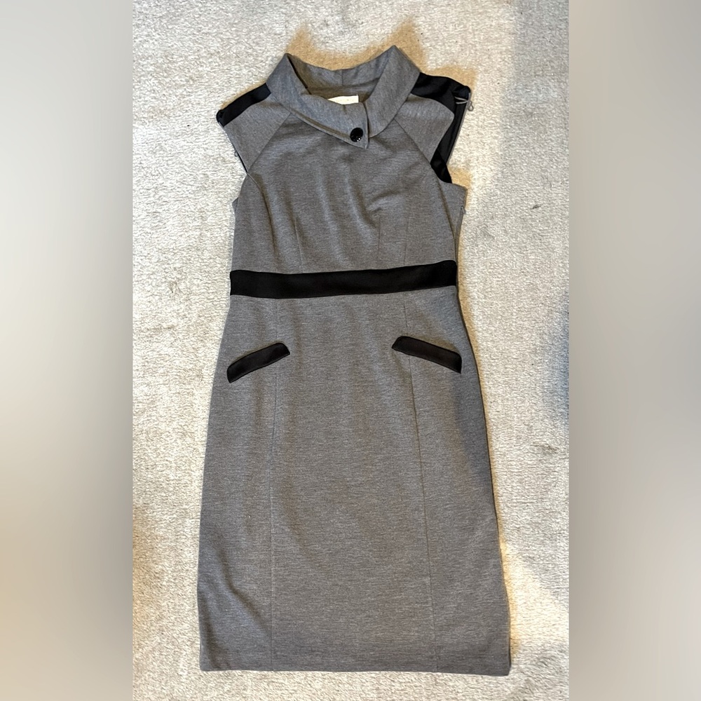 London Times cap sleeve sheath dress size 14